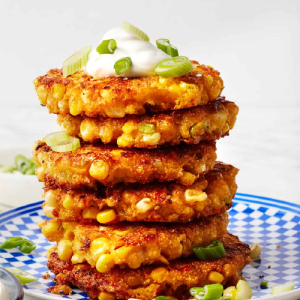 Corn & Veggie Fritters