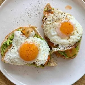 Eggs on toast