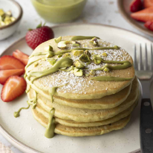 Pistachio Pancakes
